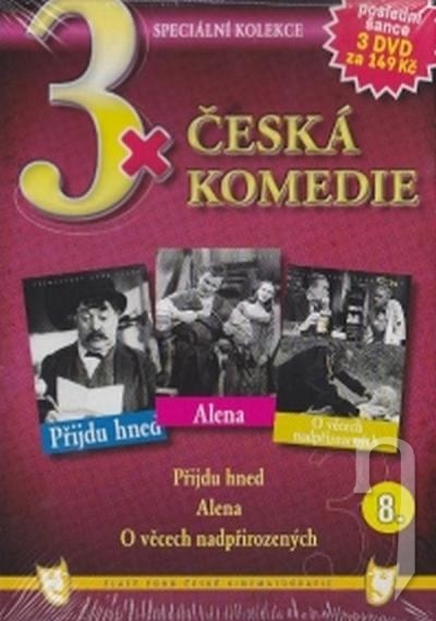 DVD Film - 3x Česká komedie VIII. (papierový box) FE