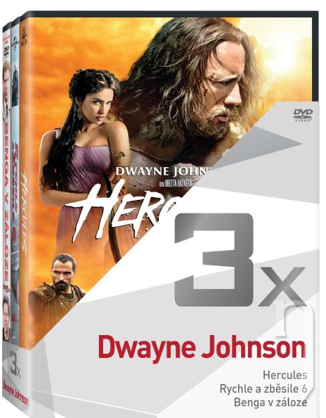 DVD Film - Dwayne Johnson (3 DVD)