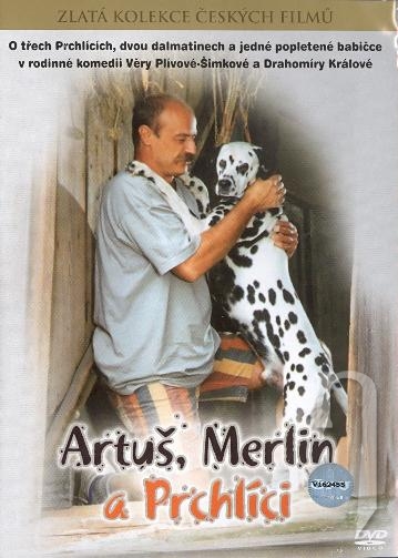 DVD Film - Artuš, Merlin a Prchlíkovci