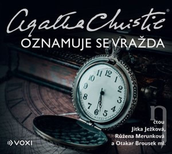 CD - Audiokniha: Christie Agatha : Oznamuje se vražda / Čtou J. Ježková, R. Merunková, O. Brousek ml. (MP3-CD)