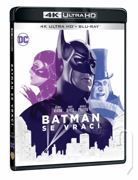 BLU-RAY Film - Batman se vrací 2BD (UHD+BD)