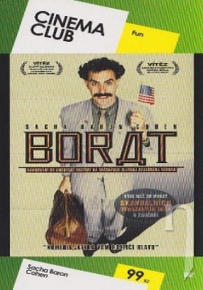 DVD Film - Borat: Nakoukání do amerycké kultůry na obědnávku slavnoj kazašskoj národu