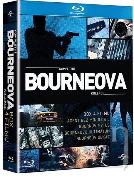 BLU-RAY Film - Bourneova kolekce (4 Bluray)