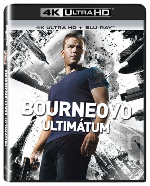 BLU-RAY Film - Bourneovo ultimátum UHD + BD