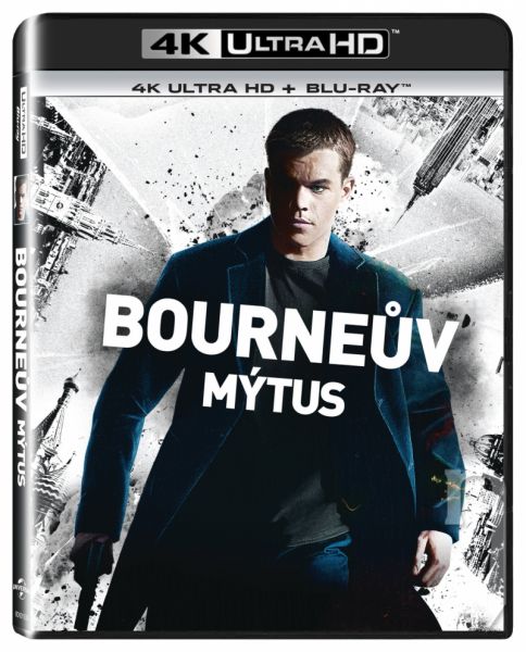 BLU-RAY Film - Bourneův mýtus UHD + BD