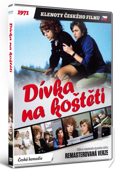 DVD Film - Dívka na koštěti