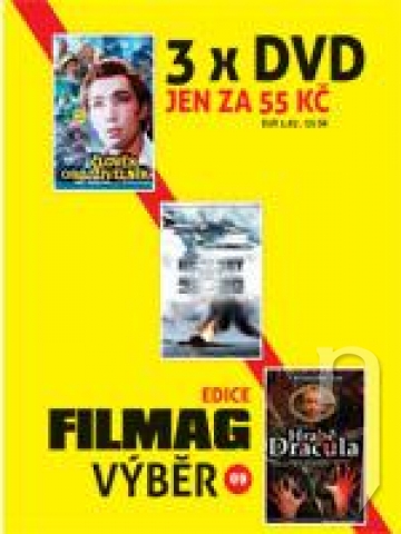 DVD Film - Edícia 3v1 (Človek obojživelník, Udalosť vo štvorci 36-80, Gróf Drakula)