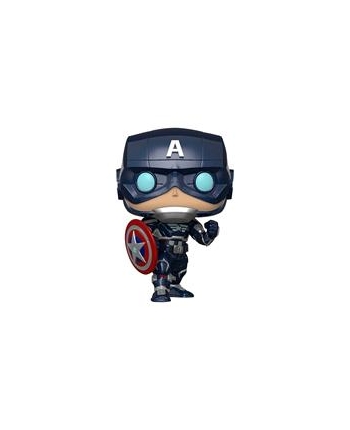 Hračka - Funko POP! Marvel: Avengers Game - Captain America (Stark Tech Suit)