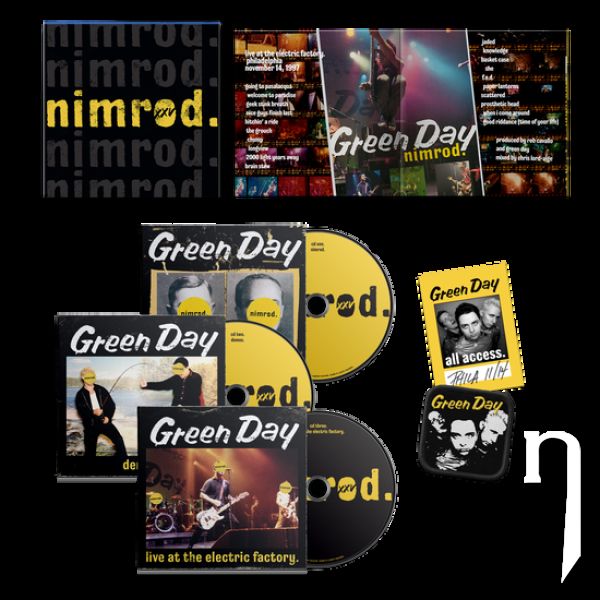 CD -  Green Day : Nimrod / 25th Anniversary Edition - 3CD