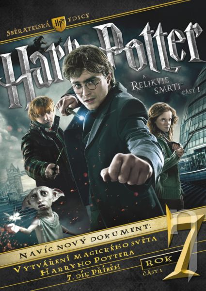 DVD Film - Harry Potter a Dary smrti - 1.časť (zberateľská edícia 3 DVD)