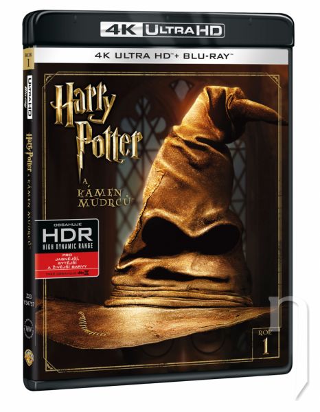 BLU-RAY Film - Harry Potter a Kámen mudrců 2BD (UHD+BD)