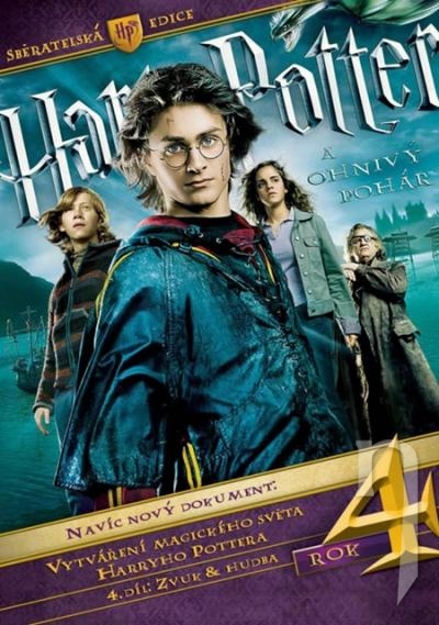 DVD Film - Harry Potter a ohnivý pohár - slovenský dabing (3DVD)