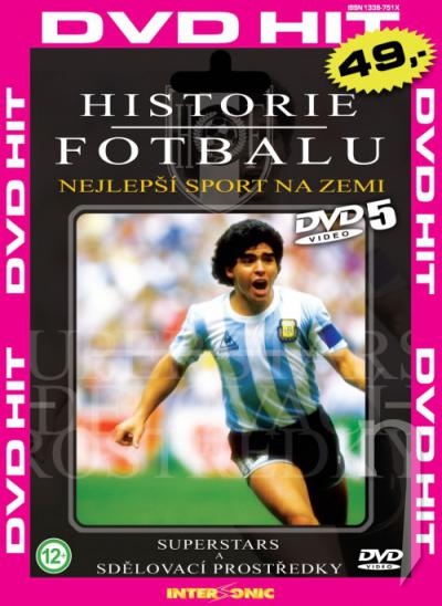 DVD Film - História futbalu 5 (papierový obal)