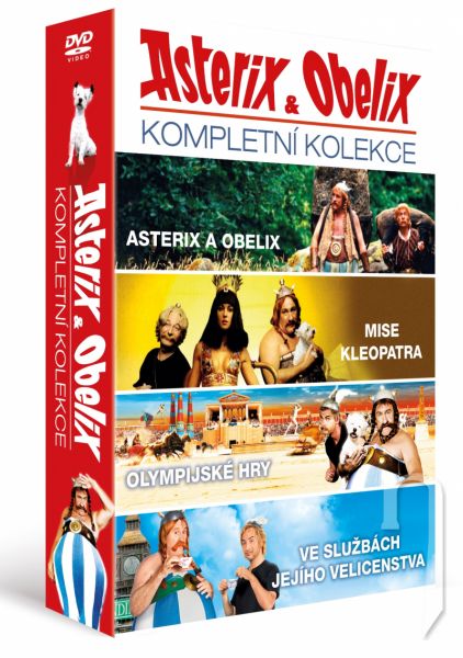 DVD Film - Kolekce Asterix a Obelix (4 DVD)
