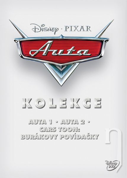 DVD Film - KOLEKCE AUTA + CARS TOON: BURÁKOVY POVÍDAČKY (3 DVD)