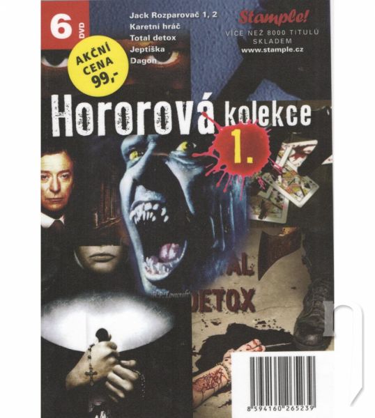 DVD Film - Kolekce hororová 1 (6 DVD)