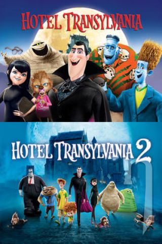DVD Film - Hotel Transylvánie 1+2 (obsahuje 2 disky)