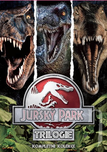 DVD Film - Jurský park trilógia (3 DVD)