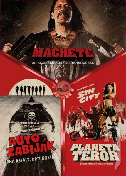 DVD Film - Kolekce Robert Rodriguez (3 DVD)