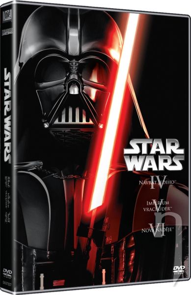 DVD Film - Kolekce: Star Wars Trilogie IV. - VI. (3 DVD)