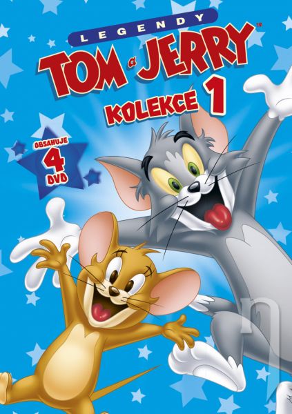 DVD Film - Kolekce Tom a Jerry (4 DVD)