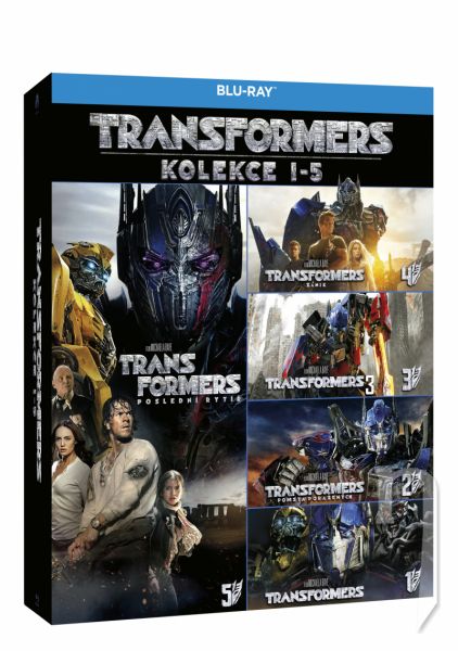 BLU-RAY Film - Kolekcia: Transformers: 1 - 5 (5 Bluray)
