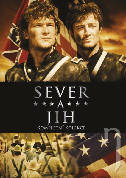 DVD Film - Kompletní kolekce: Sever a Jih (8 DVD)