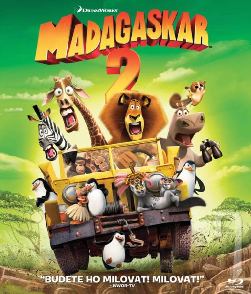 BLU-RAY Film - Madagaskar 2