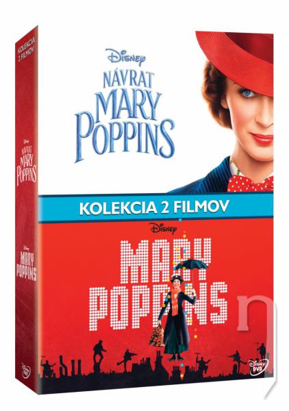 DVD Film - Mary Poppins kolekcia 3DVD (2DVD+bonus disk)