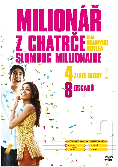 DVD Film - Milionář z chatrče - Slumdog Millionaire