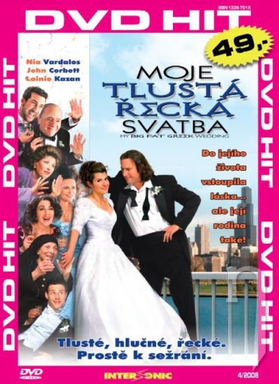 DVD Film - Moja tučná grécka svadba (papierový obal)