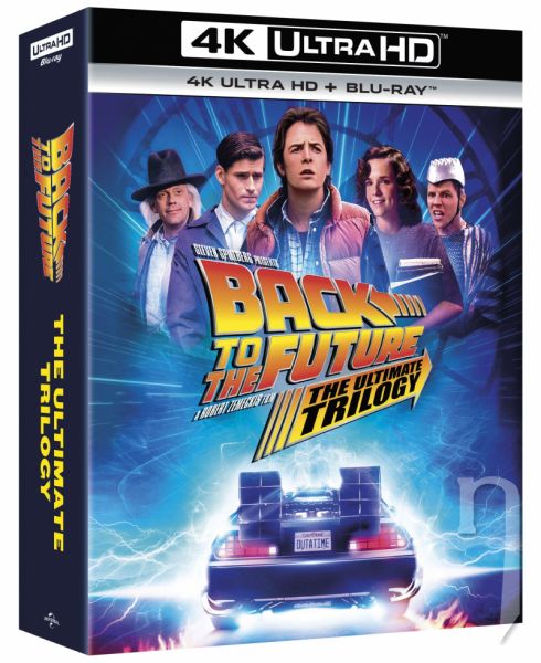 BLU-RAY Film - Návrat do budoucnosti - 35. výroční edice Digipack (3 4K Ultra HD + 4 Blu-ray)
