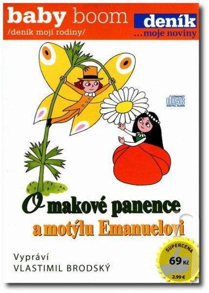 CD - O makové panence a motýlu Emanuelovi