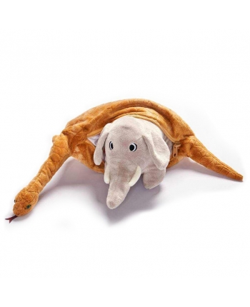 Hračka - Plyšový had se slonom - Malý Princ - 60 cm