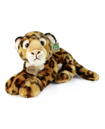 Hračka - Plyšový leopard ležící - Eco Friendly Edition - 40 cm