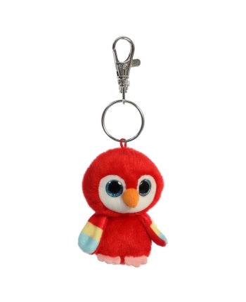 Hračka - Plyšový papoušek Lora Baby - klíčenka - YooHoo (9 cm)