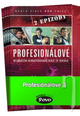 DVD Film - Profesionálové III. kolekce (9 DVD)