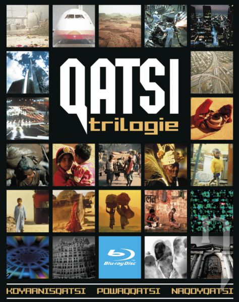 BLU-RAY Film - QATSI trilogie (3 Bluray)