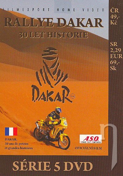 DVD Film - Rallye Dakar - 1. DVD: 30 rokov histórie (papierový obal) FE 