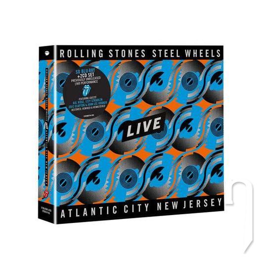 BLU-RAY Film - ROLLING STONES - STEEL WHEELS LIVE (ATLANTIC CITY NEW JERSEY 1989) (2CD+BRD)