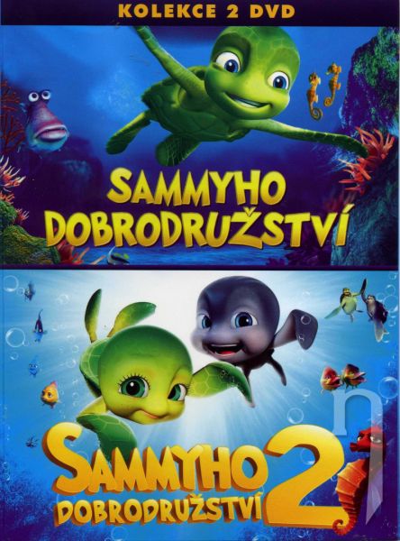 DVD Film - Sammyho dobrodružství (1+2) 2DVD