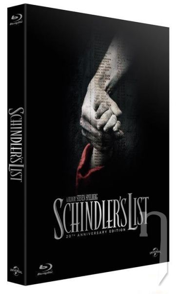 BLU-RAY Film - Schindlerův seznam (1 Bluray + 1 DVD bonus digibook)