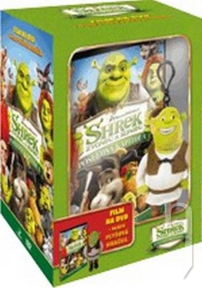 DVD Film - Shrek: Zvonec a koniec + plyšová hračka Shrek