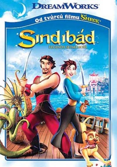 DVD Film - Sindibád: Legenda sedmi moří