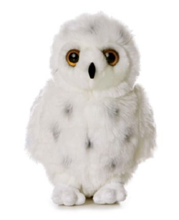 Hračka - Plyšová sova sněžná - Flopsies - 30,5 cm