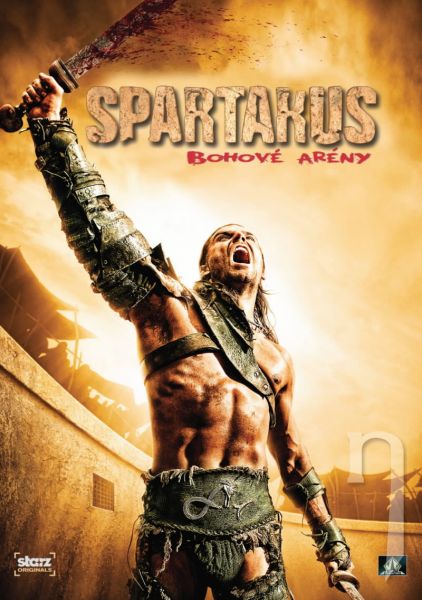 DVD Film - Spartakus: Bohové arény (3 DVD)