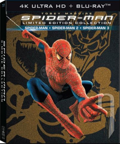 BLU-RAY Film - Spider-man Digibook Origins (1-3)