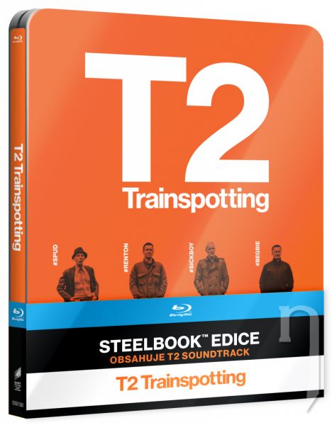 BLU-RAY Film - T2 Trainspotting Steelbook (2 disky, CD soundtrack)