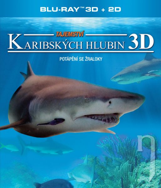 BLU-RAY Film - Tajemství karibských hlubin  3D