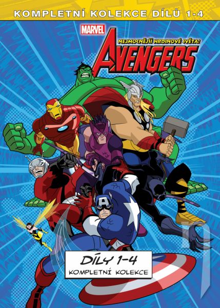 DVD Film - The Avengers: Nejmocnější hrdinové světa (4 DVD)
